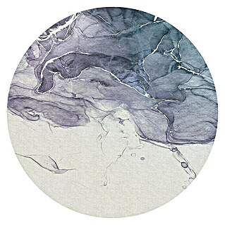 Komar Dots Fototapete rund Fabled INK (125 cm, Selbstklebend)