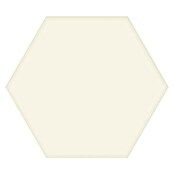 Feinsteinzeugfliese Hexagon Basic Cotton (25 x 22 cm, Beige, Glasiert)