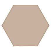 Feinsteinzeugfliese Hexagon Basic Nude (25 x 22 cm, Beige, Glasiert)