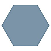 Feinsteinzeugfliese Hexagon Basic Ducados (25 x 22 cm, Blau, Glasiert)