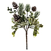 Dekozweige Stechpalme (Grün, Kunststoff, Zweig)