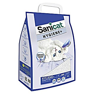 Sanicat Kattenbakvulling hygiene+ wit 20l