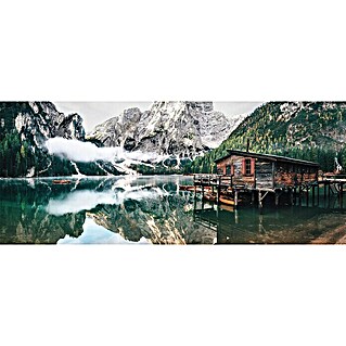 Glasbild (Tyrol Lake, B x H: 125 x 50 cm)