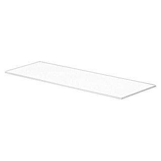 Dolle Estante de vidrio Square (L x An x Es: 60 x 20 x 0,8 cm, Blanco)