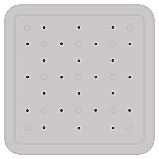 Diaqua Duscheinlage Smoothie (53 x 53 cm, PVC, Grau)