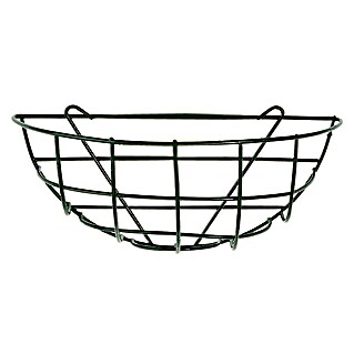 Hanging basket (Ø x h: 35 x 17, Metaal, Eiken/Bruin)