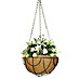 Hanging basket inclusief ketting 