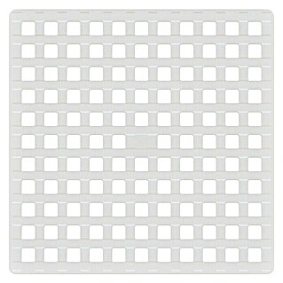 Diaqua Podloga za tuš kabinu (D x Š: 53 x 53 cm, PVC, Bijele boje)