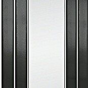 Svijet kupaonica Dizajnerski radijator (55 x 180 cm, 573 W, Antracit, ogledalo)
