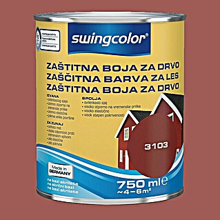 swingcolor Lak za drvo (Crvene boje, 750 ml, Na bazi vode)