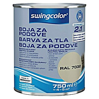 swingcolor Boja za pod (750 ml, Sive boje)