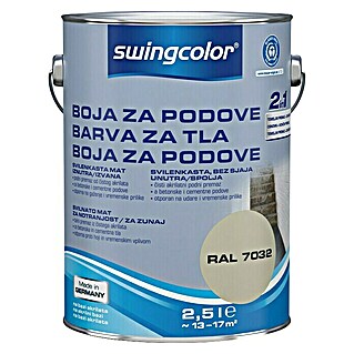 swingcolor Boja za pod (Šljunčano sive boje, 2,5 l)