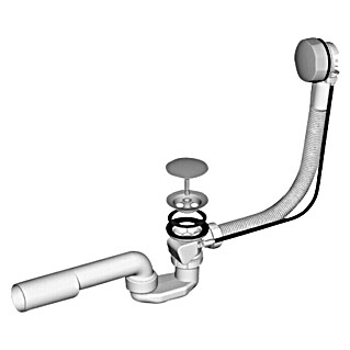 LIV Izljevni ventil s preljevom automatik (Polipropilen)