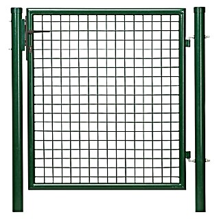 Vrtna vrata za ogradu (Zelene boje, 1 x 1 m, Metal)