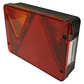 Stražnje svjetlo za prikolicu lijevo (Crvene boje, 19 x 13,5 cm)