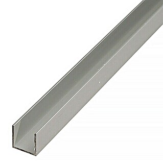 Stabilit U-profil (D x Š x V: 1.000 x 25 x 25 mm, Aluminij, Eloksirano)