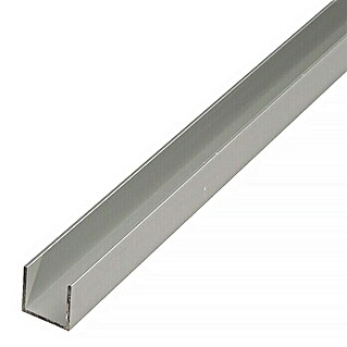 Stabilit U-profil (D x Š x V: 2.000 x 20 x 10 mm, Aluminij, Eloksirano)