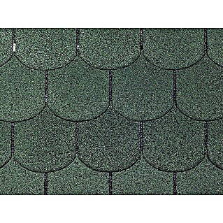 Biber šindra Guttatec (Zelene boje, D x Š: 1.000 x 336 mm)