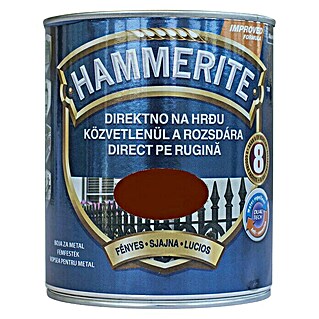 Hammerite Lak u boji (Tamnosmeđe boje, 750 ml)