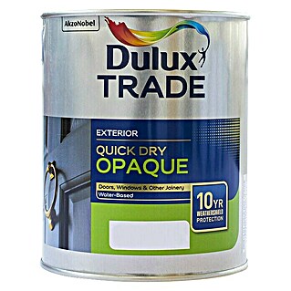 Dulux Temeljna boja za drvo Trade Quick Dry Opaque (Bijele boje, 1 l)