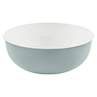 Cipì Nasadni okrugli umivaonik (Promjer: 39 cm, Plavo - bijela boja)