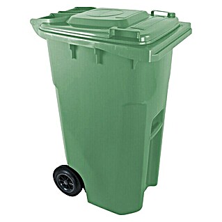 Kanta za smeće s kotačima (D x Š x V: 60 x 73 x 106 cm, Zelene boje)