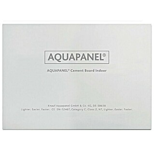 Knauf Gips-kartonska ploča Aquapanel Indoor (1.250 x 900 x 12,5 mm)