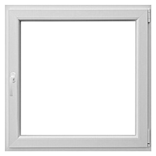 PVC prozor s kvakom (Š x V: 100 x 100 cm, DIN desno, Bijele boje)