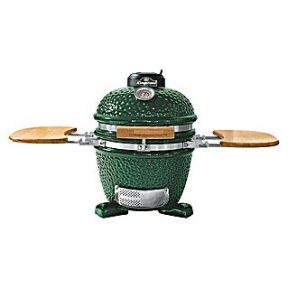 Kingstone Roštilj na drveni ugljen (Zelene boje, Dimenzija rešetke za pečenje: Ø 27 cm)
