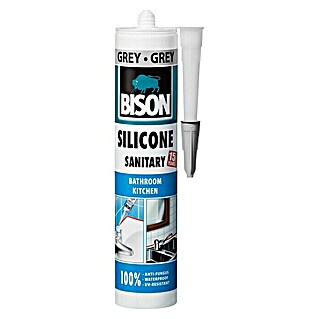 Bison Sanitarni silikon (Sive boje, 280 ml)