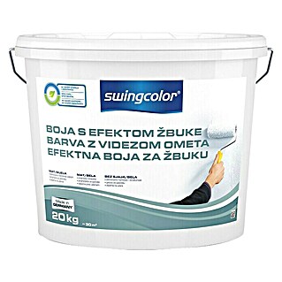 swingcolor Boja s efektom žbuke (Bijele boje, 20 kg)