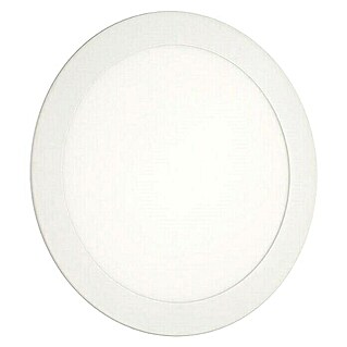 Ferotehna Okrugla ploča s LED svjetlom Slim (18 W, Ø x V: 225 cm x 12 mm, Bijele boje, Hladna bijela)