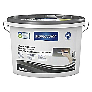 swingcolor Glatka žbuka (Bijele boje, 20 kg, 20 m²)