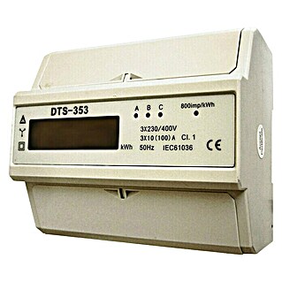 Digitalno električno kontrolno brojilo trofazno (120 x 95 x 65 mm)