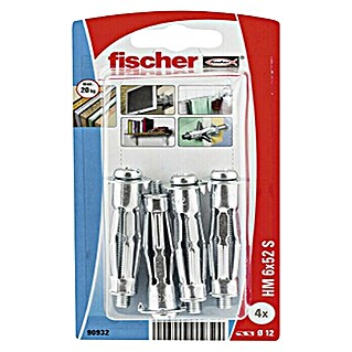 Fischer Metalna tipla za šupljine HM (Duljina tiple: 52 mm, Metal, 40 kom)
