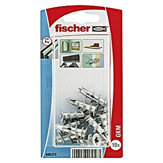 Tiple za gips Fischer GKM (Duljina tiple: 31 mm, Sadržaj: 10 kom, Bez vijaka/kuka)