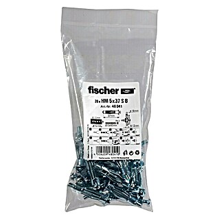 Fischer Metalna tipla za šupljine (Ø x D: 10 x 37 mm, Dubina bušenja: 47 mm, 20 kom)