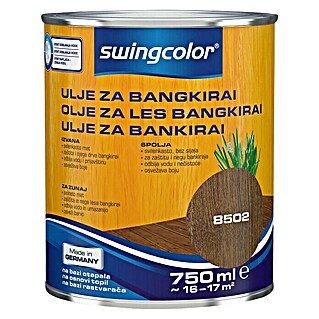 swingcolor Ulje za drvo bangkirai (750 ml, Svilenkasti mat)