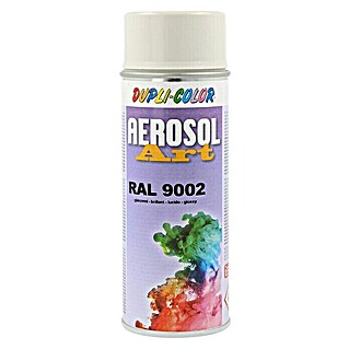 Dupli-Color Aerosol Art Lak za raspršivanje RAL 9002 (Sivo-bijele boje, 400 ml)