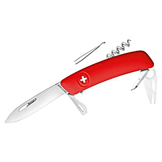 Swiza Taschenmesser Tick Tool 03 (Klingenlänge: 75 mm, Rot)