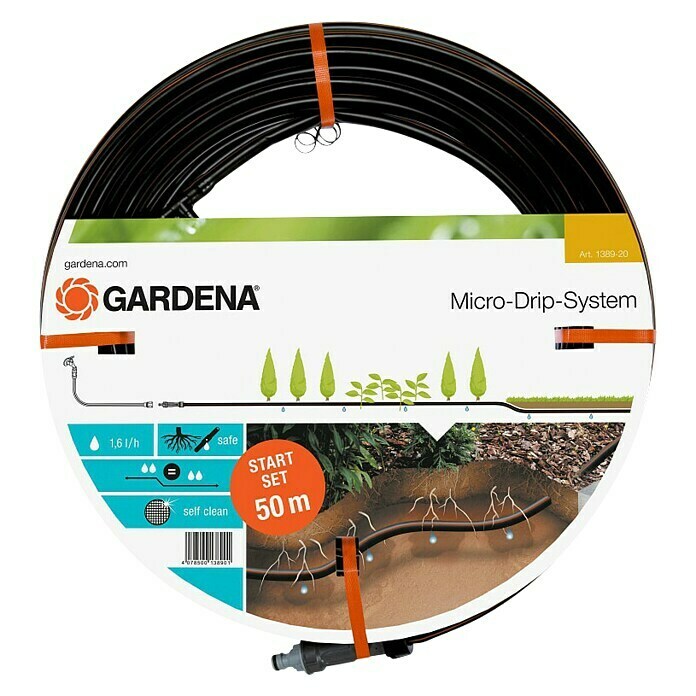 Gardena Micro-Drip Druppelbuis (Onder de grond, Met basiseenheid 1000, 50 m)
