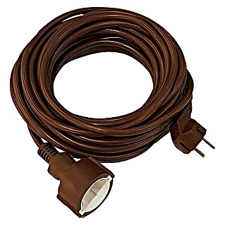 Voltomat Produžni kabel (Smeđe boje, 10 m, H05VV-F3G1,5)