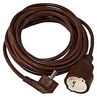 Voltomat Produžni kabel (Smeđe boje, 5 m, H05VV-F3G1,5)