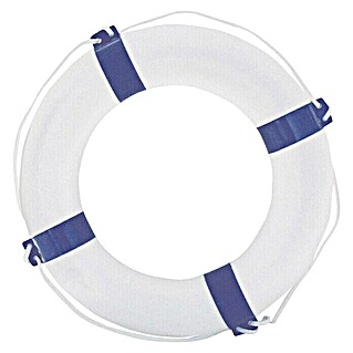 Obruč za spašavanje ORCA (Vanjski promjer: 57 cm, Unutarnji promjer: 35 cm, Plavo-bijele boje)