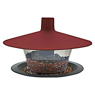 Kućica za hranjenje ptica Finch (Š x V: 17 x 28 cm, Crvene boje)