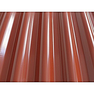 Odem Valovita ploča Guttaeco (Crvene boje, 2 m x 1,1 m x 1,8 mm, PVC)