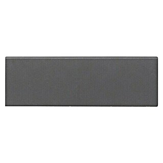 Rubna pločica Ciment (6,5 x 20 cm, Crne boje, Glazirano)