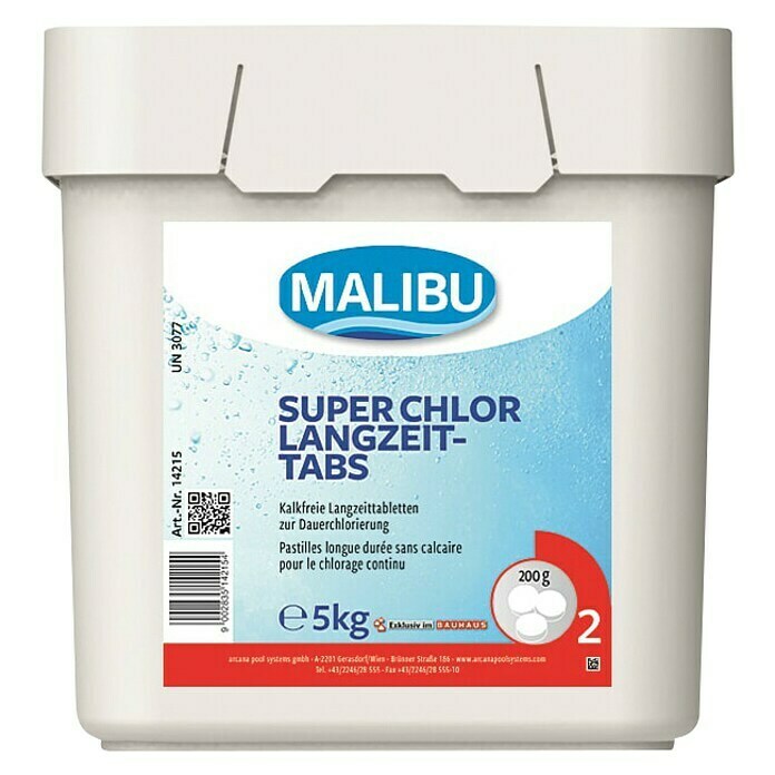 Malibu Superklor tablete s dugotrajnim otpuštanjem 