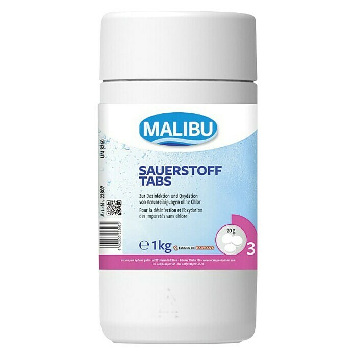 Malibu Tablete s aktivnim kisikom 