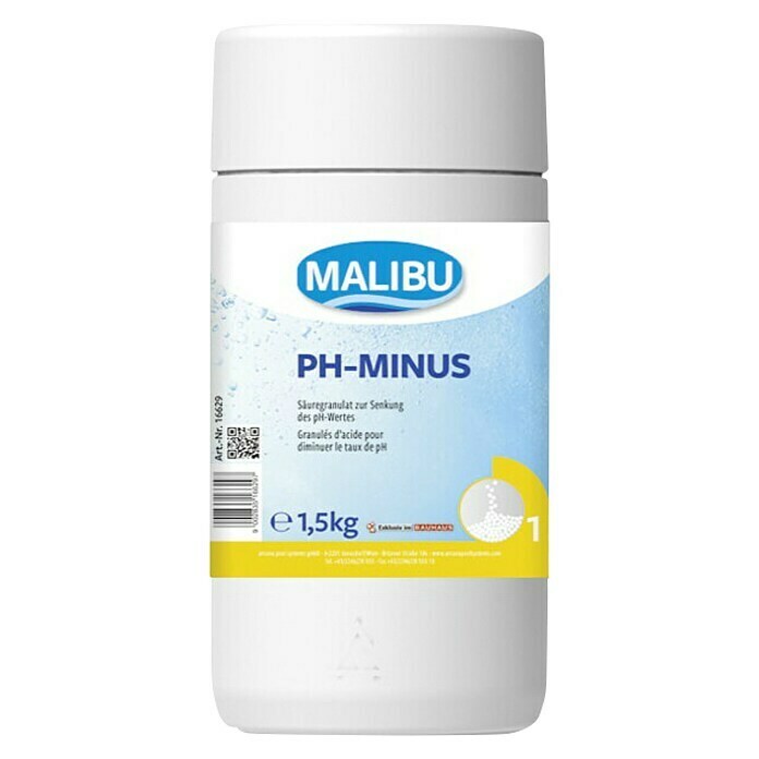 Malibu pH minus granulat 